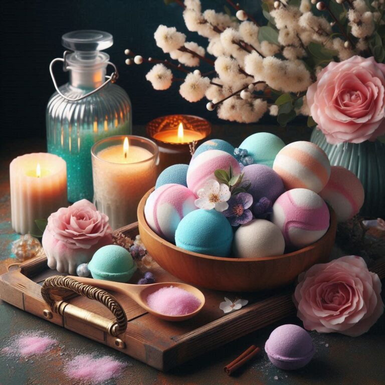 Transform Your Bath with Luxurious Bath Bombs & Bath Fizzers | Relax & Recharge 1 bath bombs with candles