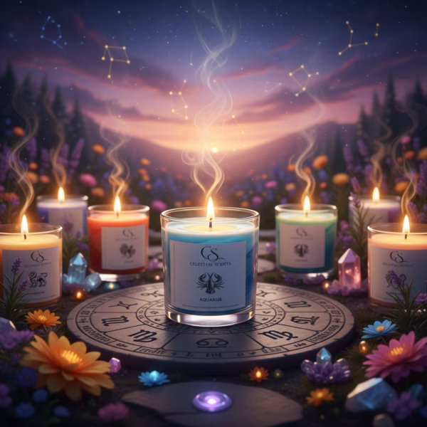 250ml Zodiac Scented Candle – Star Sign Aroma