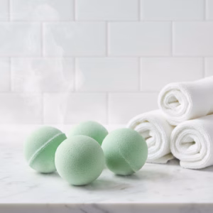 Bath Bombs – Handcrafted Fizzing Relaxation Soak (6 x 6,5cm) - Image 3