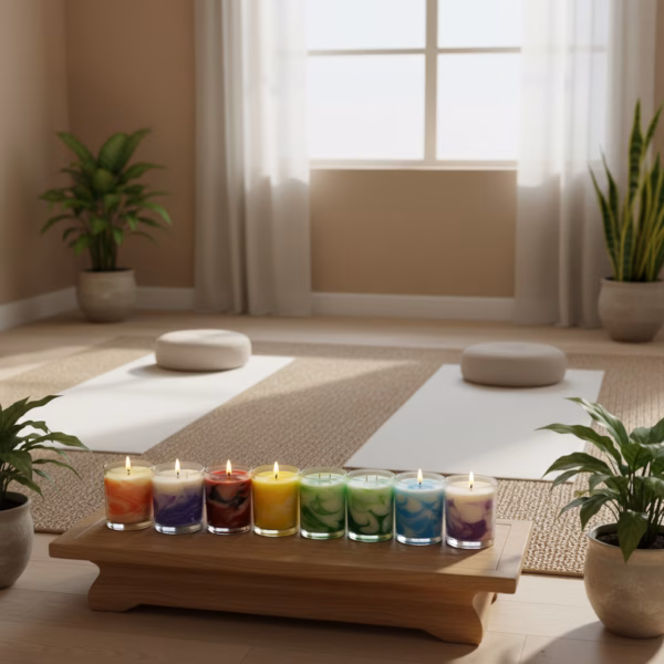 Chakra Scented Candles – Proven Aromatherapy & Energy Balancing (250ml)