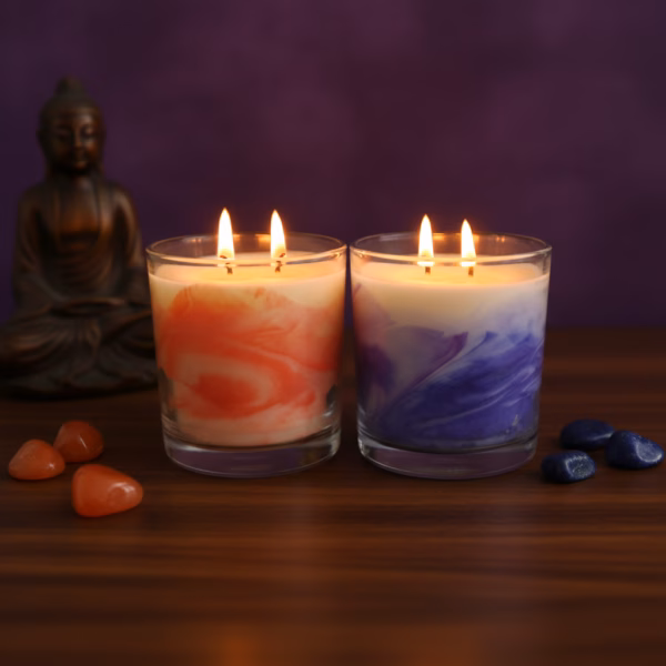 Chakra Scented Candles – Proven Aromatherapy & Energy Balancing (250ml)